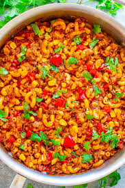 one skillet tex mex mac and cheese
