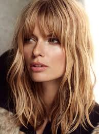 Different Types Of Bangs Chart Google Search Blonde Hair