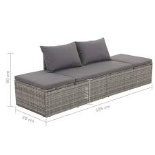 Patio Bed Outdoor Daybed Sofa Lounge
