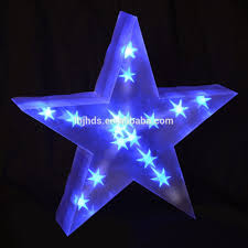 Christmas Lights Holographic Led Star Light Up Christmas