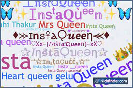 nicknames for instaqueen insta queen