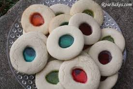 sugar cookies with jolly rancher candy