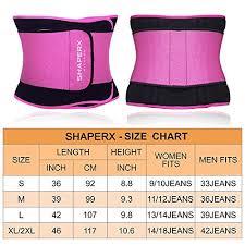 Shaperx Waist Trainer Sweet Sweat Bands Trimmer Ab Belts Double Support For Weight Loss Men Women Sz8011 Rose S