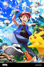 ASH KETCHUM, PIKACHU, POKEMON THE MOVIE: I CHOOSE YOU!, 2017 Stock Photo -  Alamy