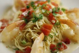 Member recipes for angel hair pasta with shrimp. Shrimp Scampi Over Angel Hair With White Wine Garlic Butter Scallions And Tomatoes Restaurant Recipes Food Italian Recipes