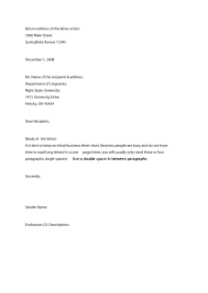 Formal Business Letter Block Format Sample Semi Style On Of
