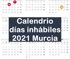 Check spelling or type a new query. Calendario Laboral De Murcia Del 2021 Murciaoposiciones Com