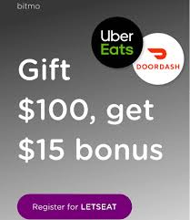 The doordash app connects your favorite people with the foods they love from more than 310,000 local and national restaurants across 4,000 cities in the us & canada. Expired Bitmo Send 100 Giftcard Get Free 15 Giftcard Doctor Of Credit