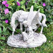 Unicorn Garden Statue Google 検索