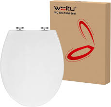 White Toilet Seat Soft Close Hinge