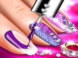 play nail salon art makeover manicure