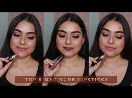 mac lipstick swatches on indian skin