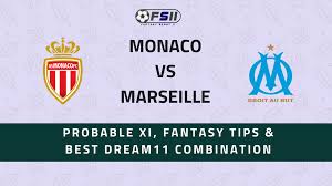 Monaco is 4th on the table with 36 points from 20 played matches. Monaco Vs Marseille French Ligue 1 Probable Xi Best Dream11 Combination