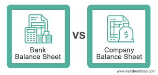 Bank Balance Sheet Vs Company Balance