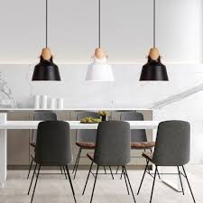 Contemporary Simple Style One Light Dining Room Hanging Pendant In Various Colors Beautifulhalo Com