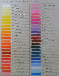 76 Conclusive Rembrandt Soft Pastels Color Chart