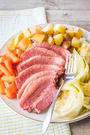 Delicious served with baked potatoes, carrots, and pan fried cabbage wedges. Corned Beef And Cabbage Recipe Yellowblissroad Com