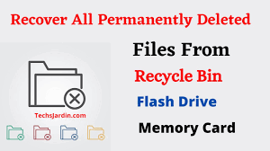 recover files permanently deleted from