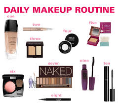 my daily makeup routine playdates