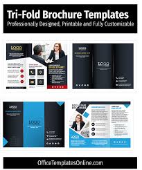 tri fold brochure templates for ms word