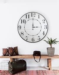 The Meadow Farmhouse Clock Rustic Clock