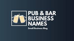 bar names for your business