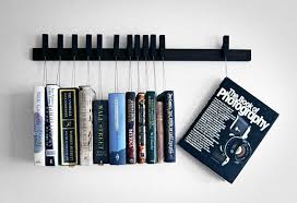 Book Rack Hangs Your Books On The Wall