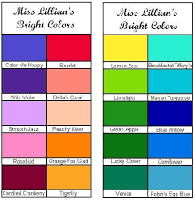 Love These Colors Of Miss Lillians No Wax Chock Paint