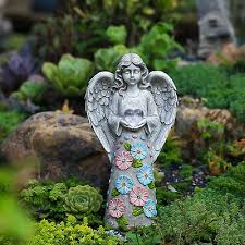 Garden Decor Angel Statue Solar