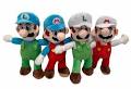 Super Mario Nintendo 7 Inch Fire & Ice Mario and Luigi 4 Pak Plush ...