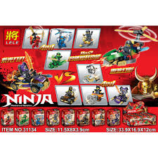 Lịch sử giá Đồ chơi lắp ráp ninjago tổng hợp phần 8 và 9 lele 31134 trọn bộ  xếp hình 8 hộp ninja như hình. cập nhật 1/2022 - BeeCost