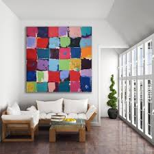 color block abstract painting