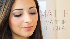 how to do matte makeup makeup tutorials