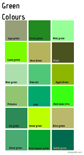 Color Names In Fashion Reference