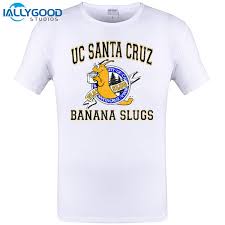 2017 Popular Custom Group Shirts Uc Santa Cruz Banana Slugs Boy Short Sleeve T Shirts Round Collar Man T Shirt With T Shirt Printers Retro Shirts From