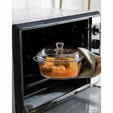 Glass Casserole Classic Round Oven And