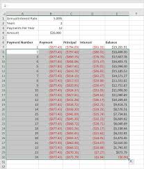 Monthly Mortgage Amortization Schedule Excel Example 1079