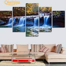 Unframed Waterfall Wall Art Pictures