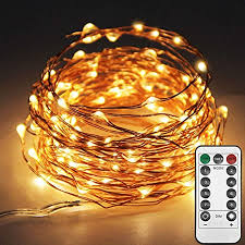 Amazon Com Twinkle Star 33ft 100led Copper Wire String Lights Fairy String Lights 8 Modes Led String Lights Usb Powered With Remote Control For Wedding Party Home Christmas Decoration Warm White Home Improvement