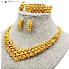 dubai gold jewelry sets from