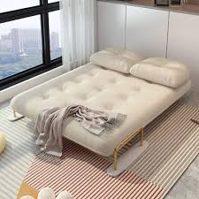modern latex sofa bed with three