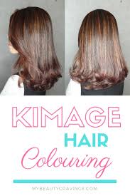 this kimage hair colouring service made