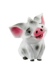 pua the piglet from moana cake topper