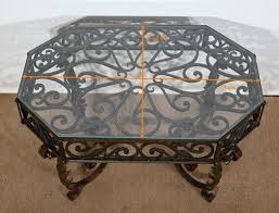 Wrought Iron Coffee Table 1930s For