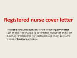 Registered Nurse Cover Letter
