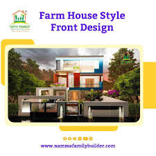 village house front design images in