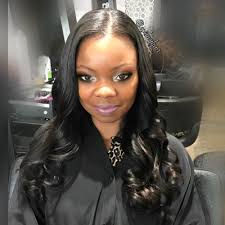 Adding bangs to long locks creates a trendy long straight hair with blunt bangs offers a playful, stylish hairstyle. 24 Amazing Prom Hairstyles For Black Girls For 2020
