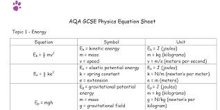 aqa combined science gcse physics