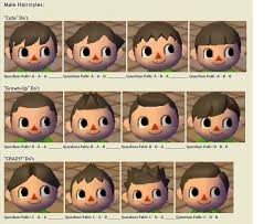 Animal Crossing New Leaf Face Guide Boy Animal Crossing