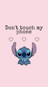 dont touch my phone graphic print